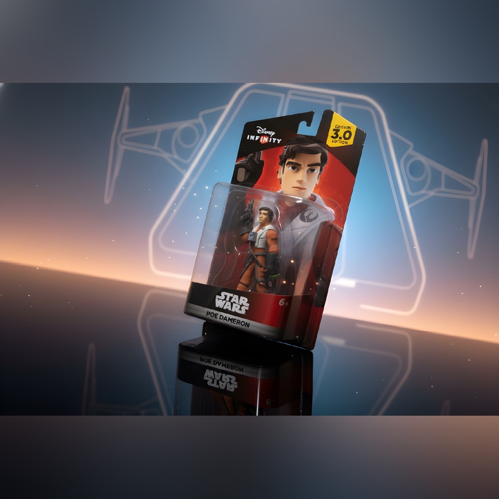 Disney Infinity Poe Cameron 3.0 Edition Action Figure.